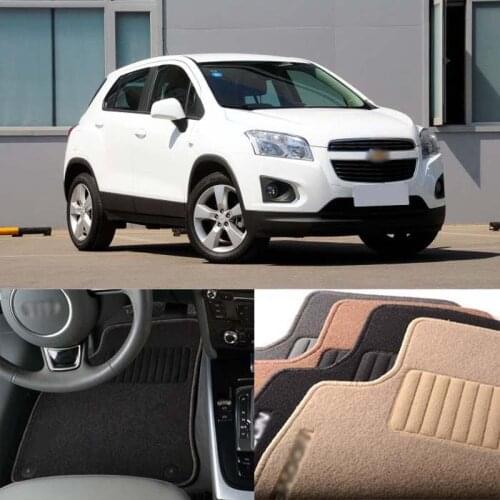 3pcs Premium Auto Fabric Nylon Anti-slip Floor Mats Carpet For Chevrolet Trax 2014-2020