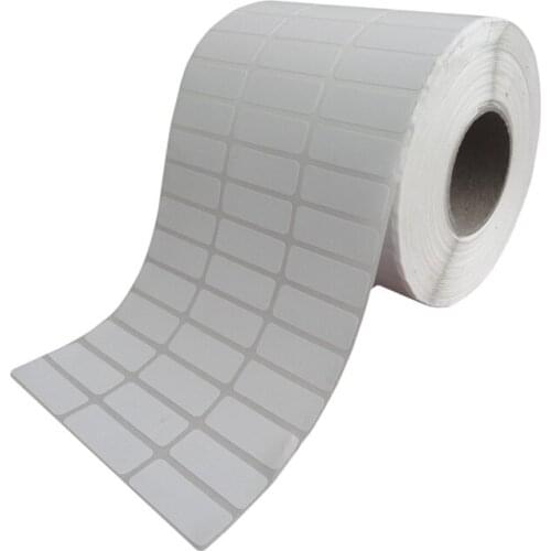 AIBIER 30*15mm*10000pcs Thermal transfer blank barcode Labels,art paper adhesive printed label sticker,Free shipping