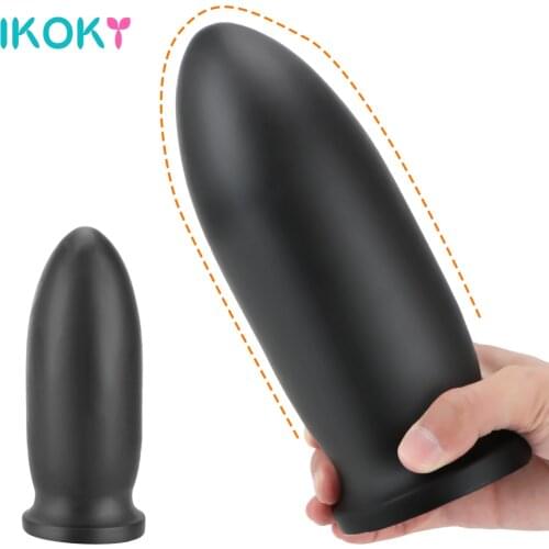 IKOKY Big XXL Anal Plug Dildos Sex Toys For Men Women Couples Butt Plug Prostate Massage Adults Sex Machine Erotic Toys Sex Shop