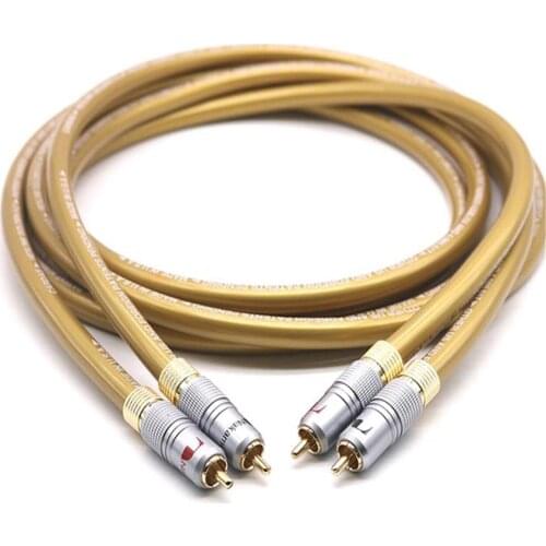 Hifi Cardas audio cables Cardas HEXLINK GOLDEN 5C audio cable Amplifier CD DVD player Speaker Nakamichi RCA interconnect cable