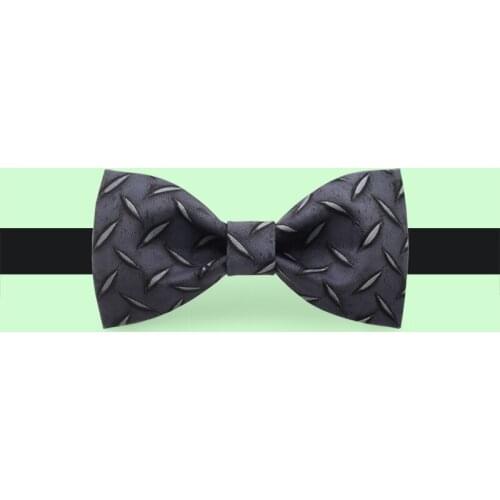 Free shipping 2019 new fashion mens male MAN Original brand handmade printed bow tie banquet party groom dress unique Steel