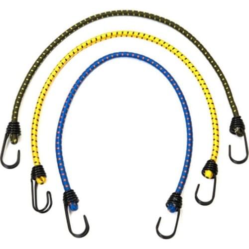 High Quality Stretch Elastic Bungee Straps Cords Metal Hooks Lightweight Bikes Rope Tie Car Luggage Roof Rack Strap Hooks