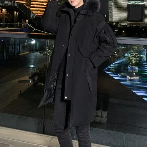 HT Men's Long Down Jackets