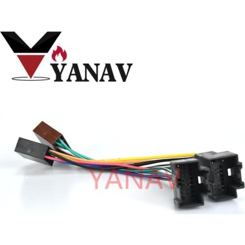 12-006 ISO RADIO ADAPTER CABLE FOR CHEVROLET 2006+/SAAB 9.5 1998