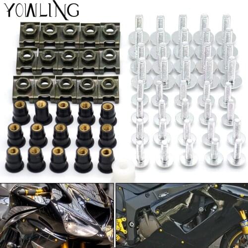 Motorcycle Windshield Windscreen Fairing Bolts Screw Kit For Honda Suzuki Yamaha Kawasaki Ducati BMW S1000RR