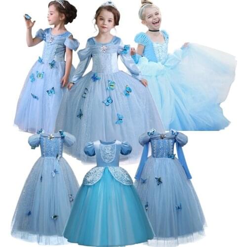 Halloween Costume for Kids Princess Costumes Children Dress Up Party Clothing 3 6 8 Years Girls Halloween Dresses for Girls