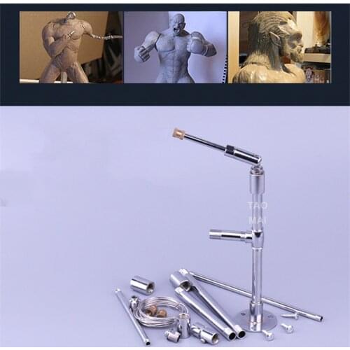 Sculpture Multifunctional Combination Bracket Carved Clay Workbench Pottery Clay Sculpture Model Hand-run Display Stand