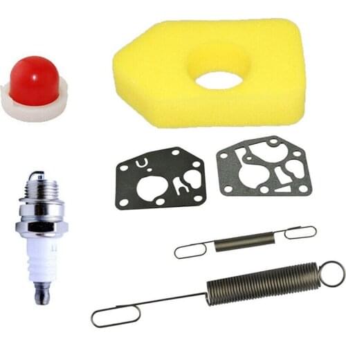 1Pc Service Kit Lawn Mower Service Kit for Tools Accessories Replacements Air Filter & Spark Plug Service Kits
