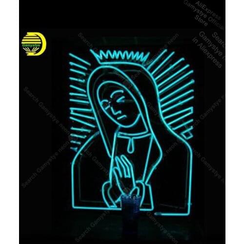 Jesus Neon Night Sign for Catholic church Display Neon Signs For Home Money Exchange Sign Windows Garage Wall Sign Neon Garage