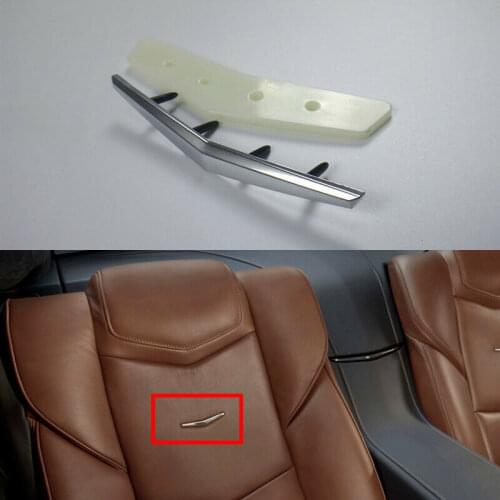 New Cabin Leather Seat Wave Crest Badge For Cadillac ATS XTS XT5 CT6 SRX 23267944