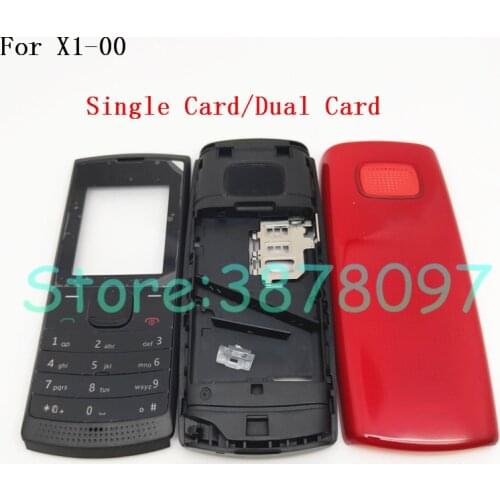 New Full Complete Mobile Phone Housing Cover Case with English Keypad For Nokia x1 X1-00 X1-01