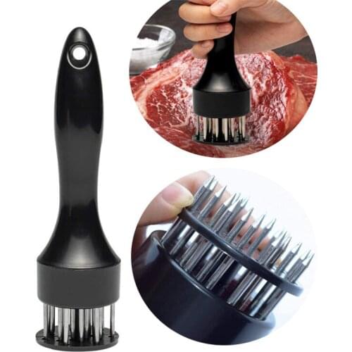 Profession Stainless Steel Meat Tenderizer Needle Meat Hammer Tenderizer Cooking Tools Kitchen Tools Cooking Baking Accessories