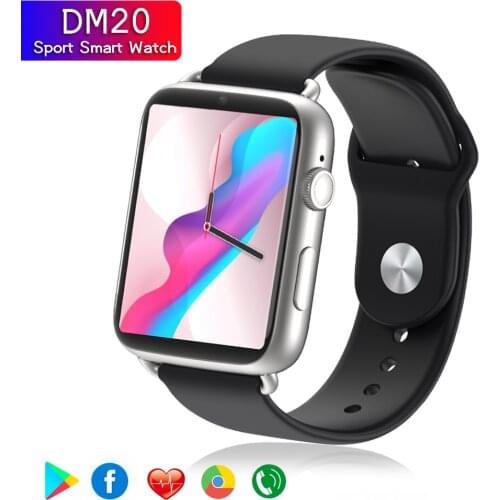 2021 DM20 4G Men WomenSports Smart Watch 3GB+32GB 1.88'' IPS Screen GPS Wifi Heart Rate 780Mah Li-Battery SIM Calling Smartwatch