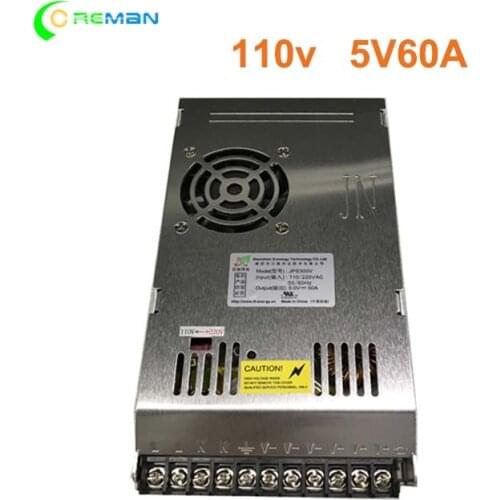 110V-240V Power Supply 60A 300W LED Display Power Supply E-energy CE ROHS For Single Color / Dual Color Full Color screen