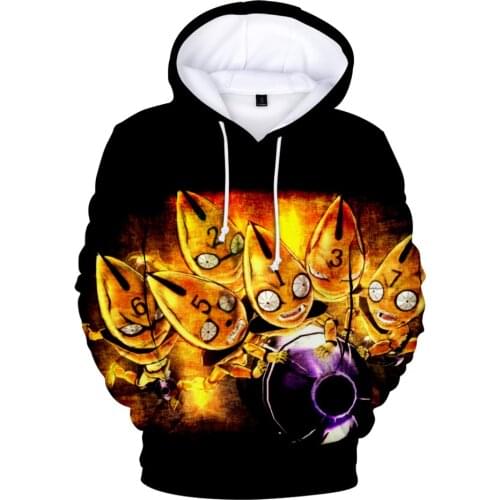 Casual 3D Jojos Bizarre Adventure Hoodie Sweatshirt Mens Womens Hoodie Hot Fashion Suitable for Spring and Autumn 3D Jojo Boy