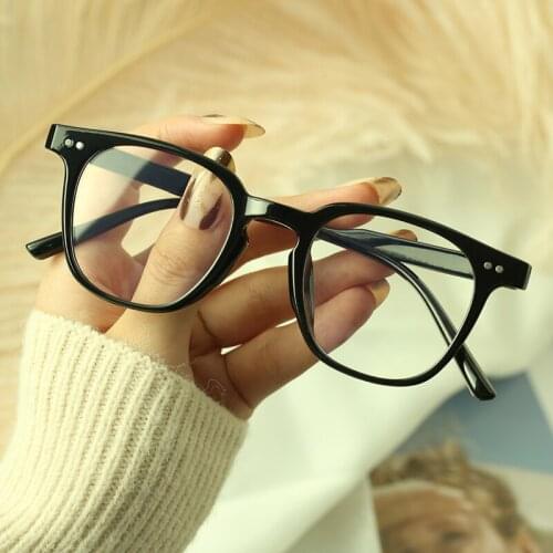 Anti Blue Light Glasses Women Vintage Computer Gafas Men Eyeglasses Optical Glass Plain Lunettes De Sol Frame Gaming Spectacles