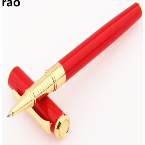 High quality 725 Red Business office Rollerball Pen New School student stationery Supplies Roller ball Pen