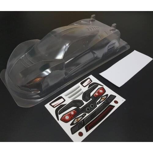1/10 RC On-road car body for 1/10 HSP KYOSHO TAMIYA on road car 190mm,0.8mm