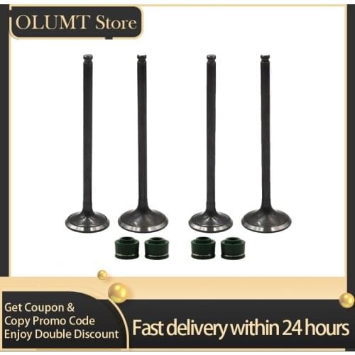 1/2Pairs Scooter Motorbike Engine Parts Intake Exhaust Valve Stem Kit For SUZUKI DR250 1990 - 1995 AN250 1998 - 2007