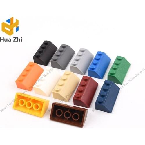 10PCS 3037 Slope 45° 2 x 4Building Blocks Parts MOC DIY Education Build Toys Brick