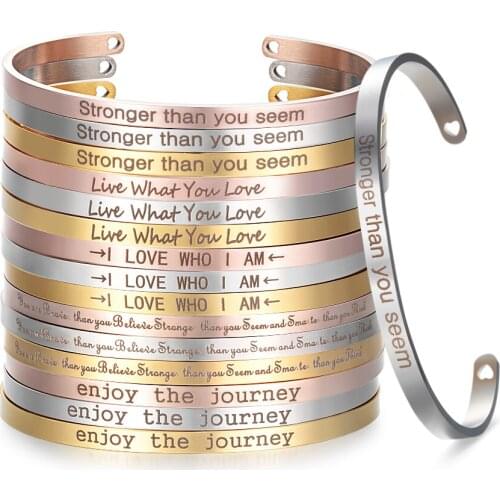 10pcs/lot Stainless Steel Mantra Bangle Customized Bracelet Width 4mm Mantra Bracelet Cuff Bangle SL-010*10