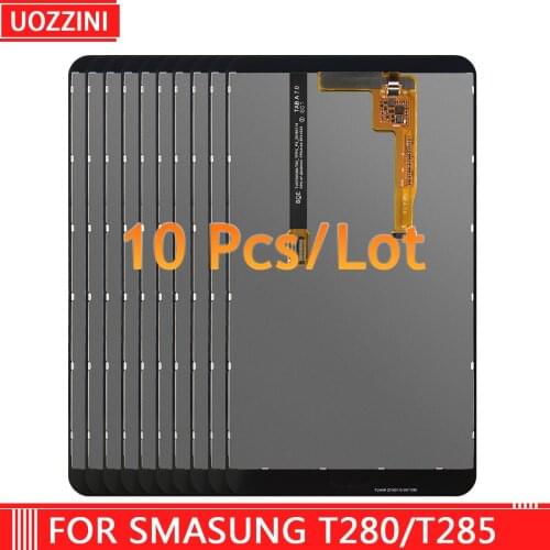 10Pcs New LCD 7'' For Samsung Galaxy Tab A 7.0 2016 SM-T280 SM-T285 T280 T285 LCD Display Touch Screen Digitizer Assembly Tablet