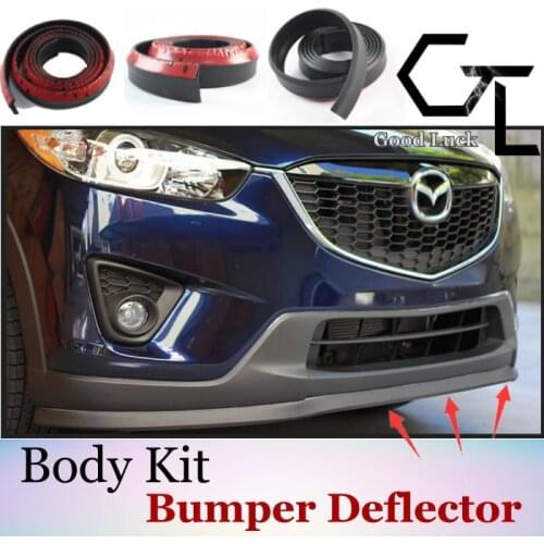 Motor Vehicle Refitting Accessories / Body Kit / Front & Wheel Trims Lip Tape For Mazda / Sport Style / High Quality Bumper Lip
