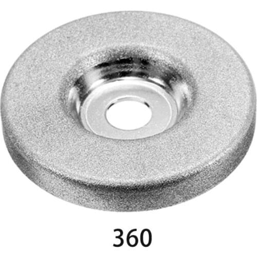 2021 New 1pc 56mm 180/360 Grit Diamond Grinding Wheel Circle Grinder Stone Sharpener Angle Cutting Wheel Rotary Tool