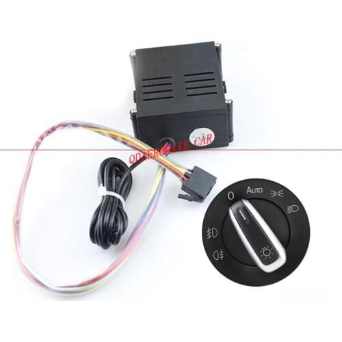QDAEROHIVE AUTO HEADLIGHT SENSOR AND SWITCH for GOLF 4 JETTA MK4 Polo NEW Bora JETTA MK6 Passat B5 one set