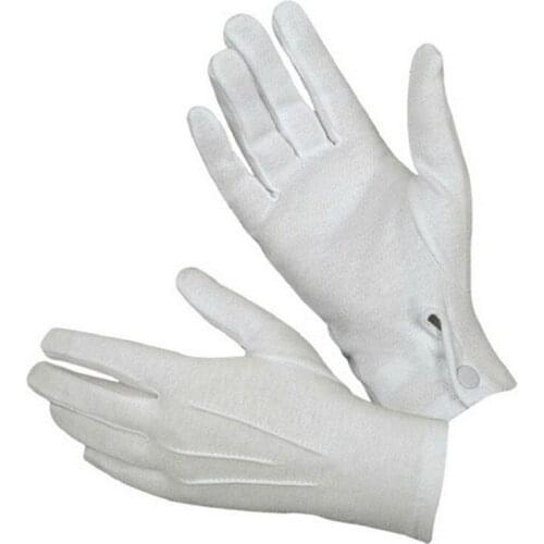 White Formal Gloves Tactical Gloves Tuxedo Honor Guard Parade Santa Men Inspection Winter Keep Warm Gloves 1/5/10 Pair 30