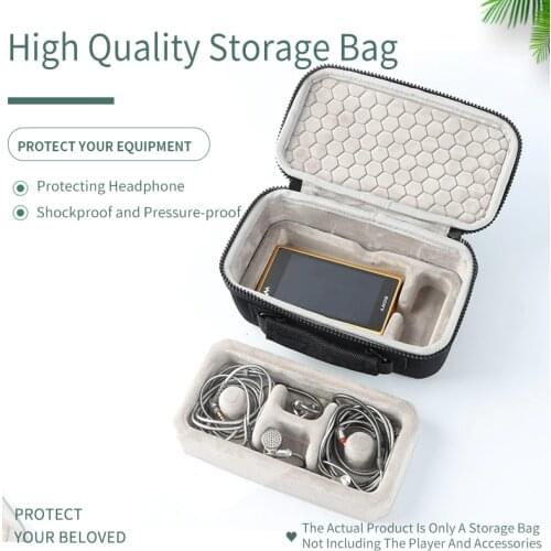 Carrying Case Storage Box for Sony Walkman NW-WM1A WM1A WM1Z NW-ZX300A /ZX505 /507 NW-A105 A55 A56 A35 A45 Protective Case Cover