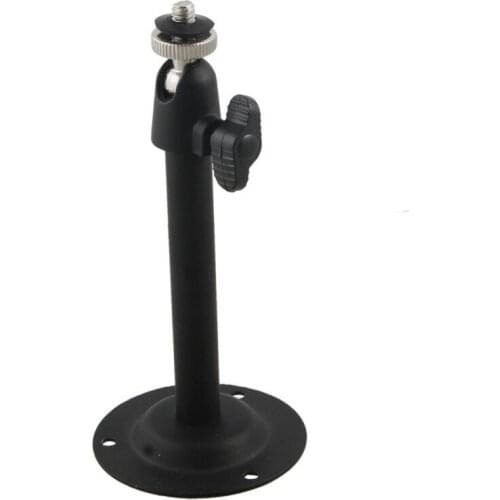 Black metal ceiling mount for CCTV surveillance camera CCD wall 13.4 * 6cm