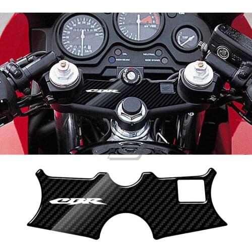For Honda CBR600 1995-1998 3D Carbon-look Upper Triple Yoke Defender