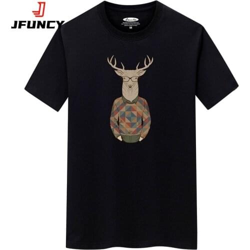 JFUNCY Summer Mens Cotton Tee Shirts Men Casual T-shirt 2021 Fashion New Tshirt S-6XL Oversize Short Sleeve Man Loose Tops