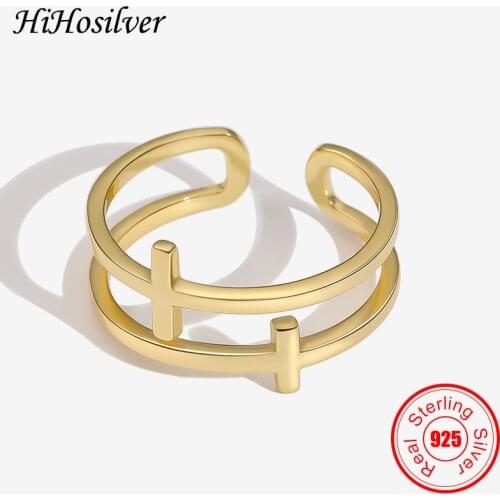 HiHosilver Women's Gold Rings