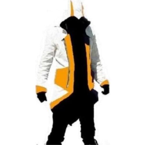 Adult Men Women Assassins Costume Edward Cosplay Costume Complete Customization 5 Colors Suit for Halloween Party Coat