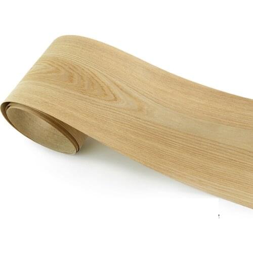 L:2.5Meters Width:200mm Thickness:0.3mm Natural Elm Pattern Wood Skin Old Elm Wood Skin Elm Solid Wood Skin