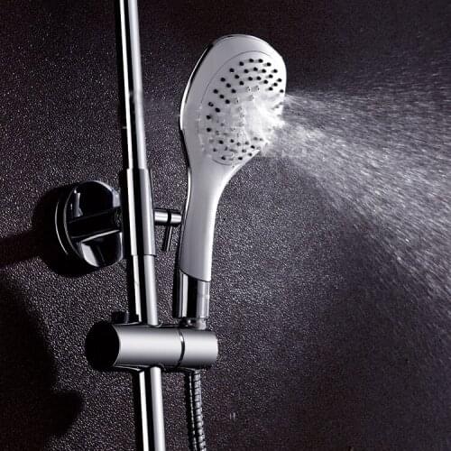 Multifunctional handheld shower head nozzle large shower heads with 5 spray functions