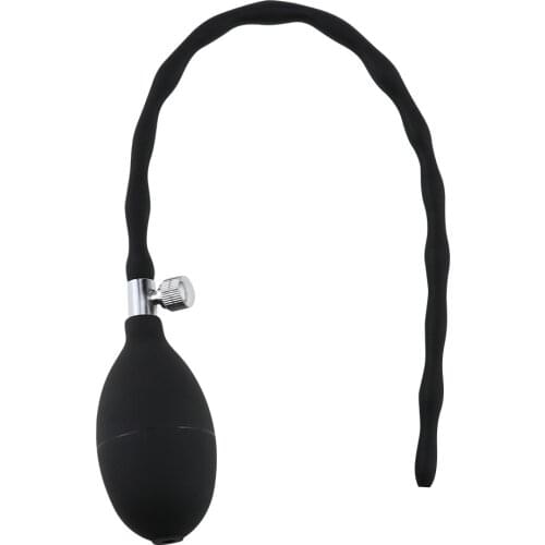 Inflatable Penis Plug Horse Eye Rod Silicone Urethra Catheter Sound Dilator Masturbator Sex Toy For Mens Penis Insert Device