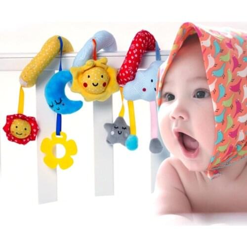 1Pc Baby Bed Hanging Toy Stroller Hanging Accessories Baby Room Decoration Eco-friendly Plush Hanging Pleasant Toys