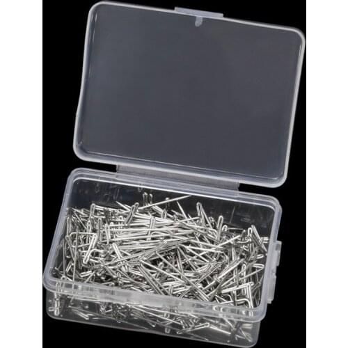 100PCS T-PINS for Wig Pins Wig Making Tools Wig Accessories T Pins Needle Mannequin Head Wig Stand Sewing Supplies