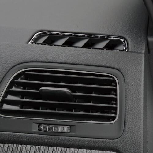 Car Styling Accessories Carbon Fiber Trim Decorative Stickers For VW Golf 7 GTI R GTE GTD MK7 2013-2017 car sticker