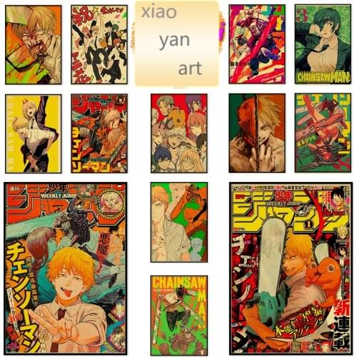 5D DIY Diamond Painting Popular Anime Chainsaw Men Full Diamond Embroidery Animal Home Decoration Cross Stitch Kits