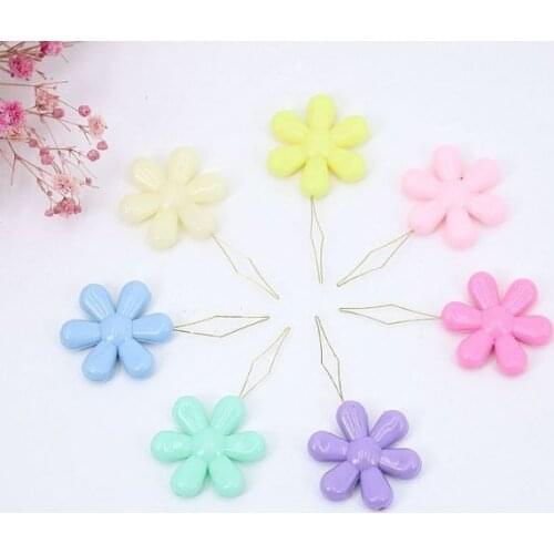 FREE Shipping manual flower shape needle threader threaders, thread guide easy to use