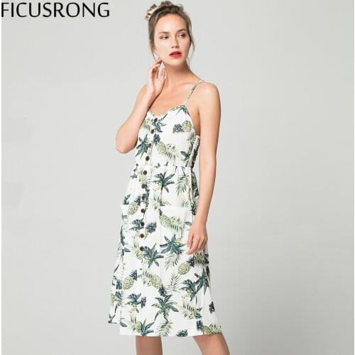 Модные сарафаны FICUSRONG China At AliExpress