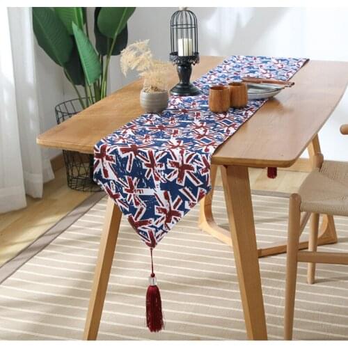HLQON European style modern table runner table cloth cabinet cover bed runner cabinet cover home party festival decoration