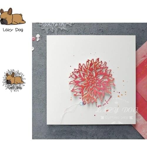 Lace Flower Plant Metal Cutting Dies Scrapbooking Stencil DIY Decorative Craft Embossing Die Cuts Card Making New Dies For 2019