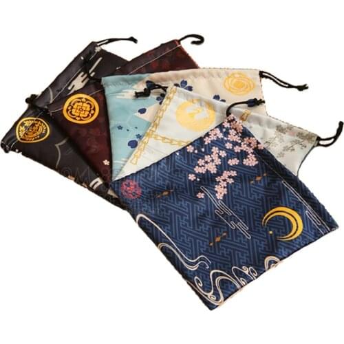 E-Mell Touken Ranbu Mikazuki Munechika Kashuu Kiyomitsu Shokudaikiri Mitsutada Coin Purse Manga Cute Coin Pocket Stay Rope Pouch