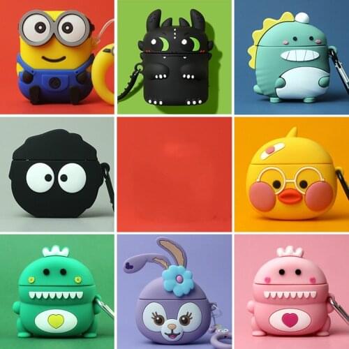 Cartoon Cute Wireless Earphone Case For Edifier TWS200 Silicone Charging Headphones Case for Edifier LolliPods Protective Cover