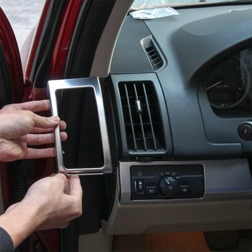 For Land Rover Freelander 2 2008-2016 Car Styling ABS Chrome Interior Air Vent Cover Trim Frame Decoration Auto Accessories